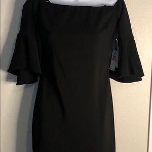 Size 2 Laundry By Shelli Segal Blk Dress.